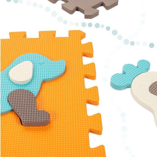 Loco Interactive Floor Puzzle with Colorful Animals 25 Pieces