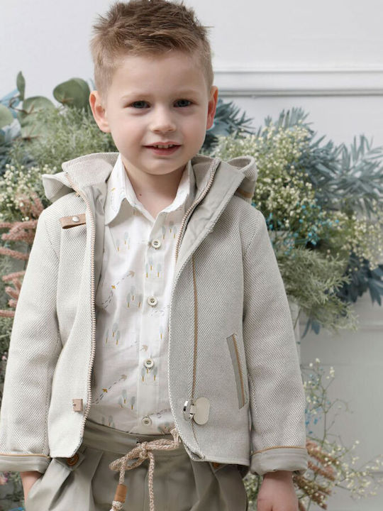 Mi Chiamo Taufkleid für Jungen Weiß A4632 5 Stück