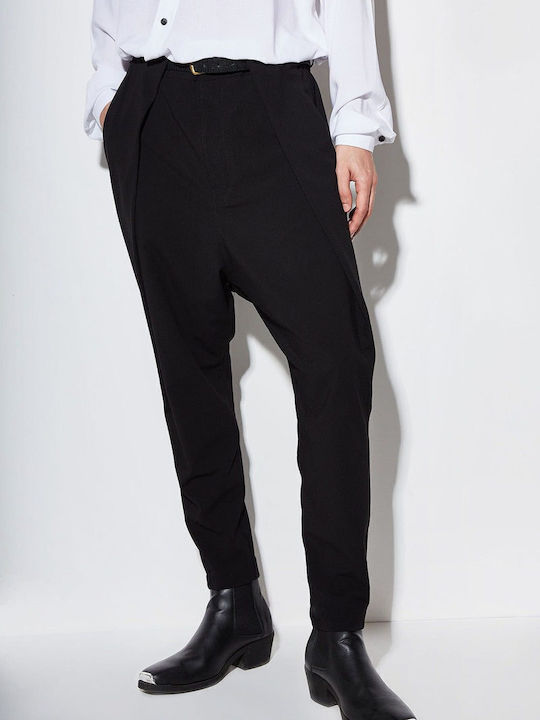Trousers Chino Elastic Black