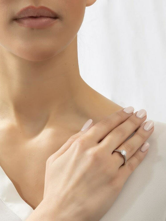 Eforo Einzelner Steine Ringe aus Silber