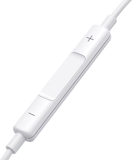 Joyroom JR-EW01 In-ear Handsfree με Βύσμα 3.5mm Λευκό