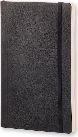 Moleskine Colecția Clasic Caiet Jurnal Bullet 120 Foi cu Cauciuc Negru