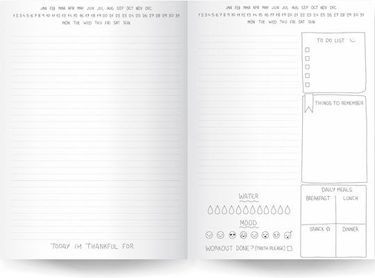 LifeLikes Notizbuch Spirale Beige