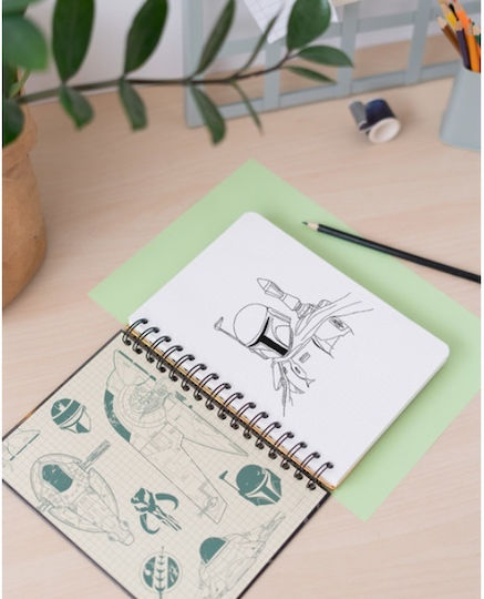 Grupo Erik Wars Notebook Spiral A5 Multicolour