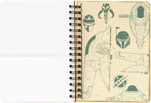 Grupo Erik Wars Notebook Spiral A5 Multicolour