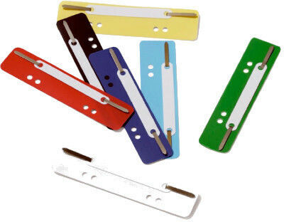 Durable Plastic Clips Yellow 25pcs
