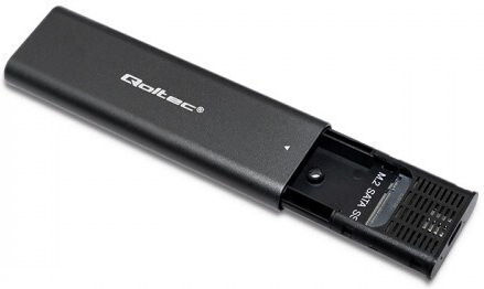 Qoltec Case for Hard Drive M.2 SATA III with Connection USB 3.0