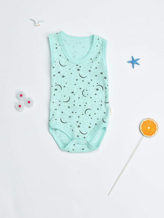 Potre Baby Bodysuit Set Sleeveless Multicolour