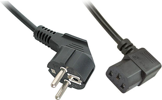 Lindy Schuko - IEC C13 Cablu 2m Negru (30345)