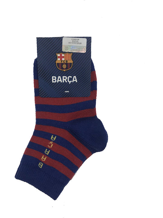 Condor Barcelona Kindersocken Kniehohe Blau 3 Paar