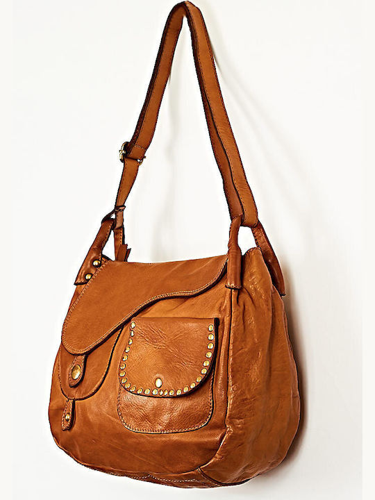 Cuca Leather Women's Bag Brown