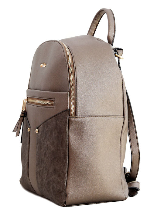 MI-TU Exclusive Women's Bag Backpack Gold