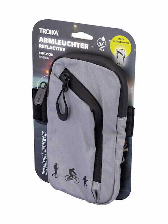 Herren Schulter / Crossbody Tasche Grau