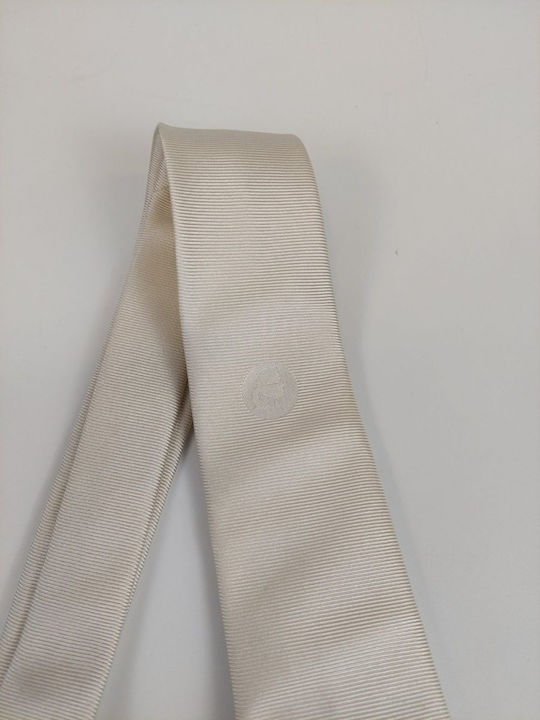 Karl Lagerfeld Men's Tie Monochrome Beige