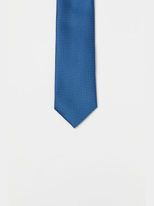 Aristoteli Bitsiani Men's Tie Printed Blue