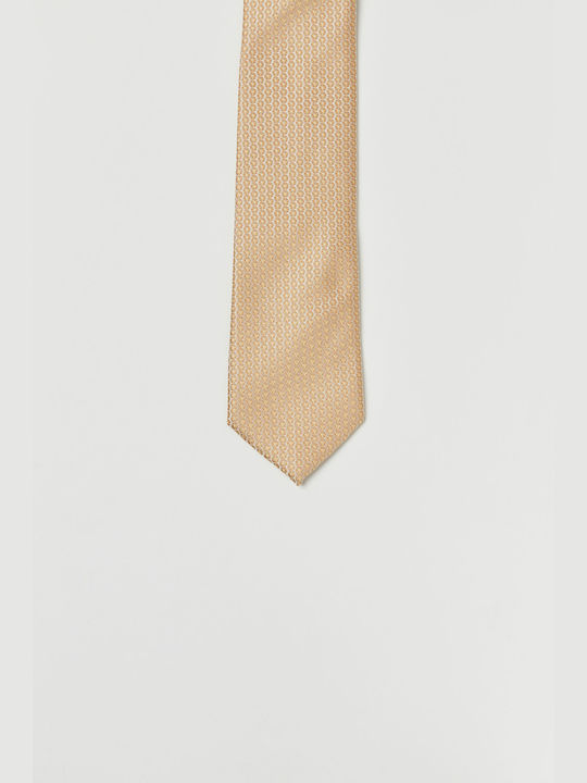 Aristoteli Bitsiani Men's Tie Printed Brown