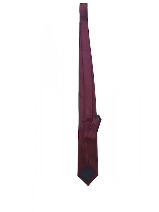 Αφοί Γιαννακόπουλοι Men's Tie Monochrome Burgundy