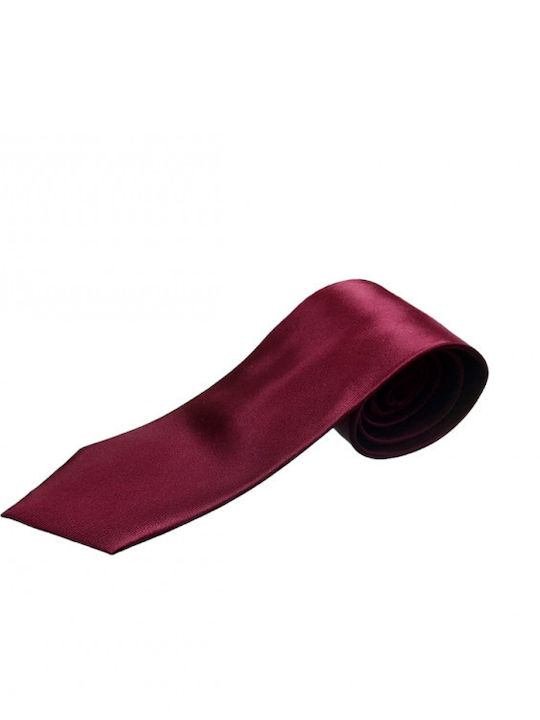 Afoi Giannakopouloi Men's Tie Monochrome Burgundy