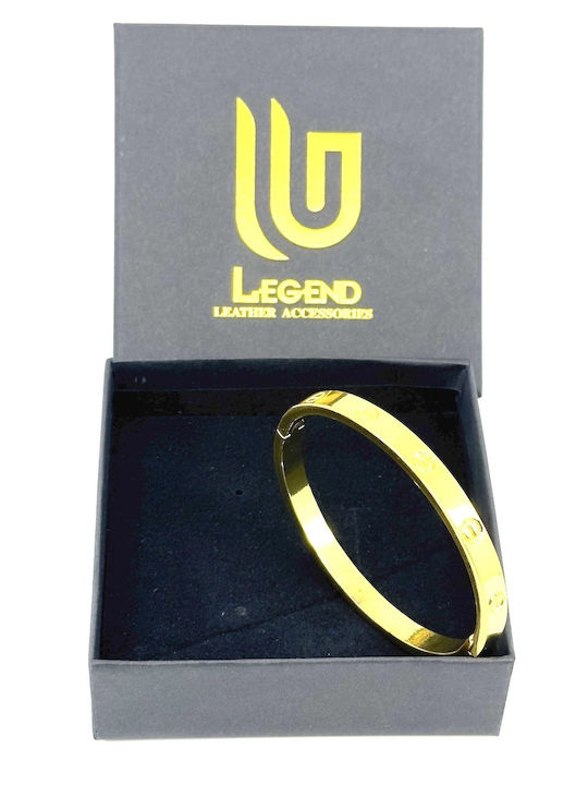 Legend Accessories Bracelet made of Steel Gold Plated