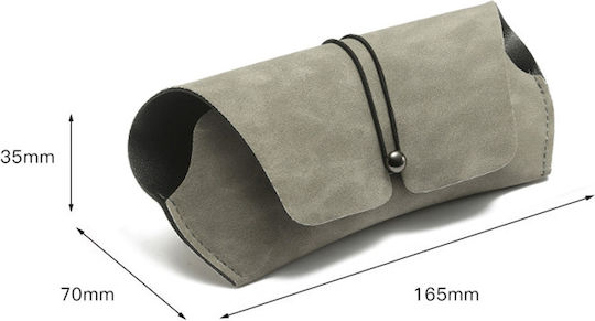 Simple Brillenetui, Sunglasses Case in Gray Farbe 1Stück