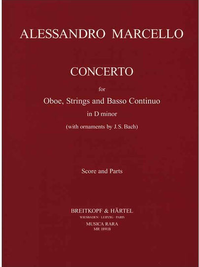 Breitkopf & Hartel Concerto Παρτιτούρα για Πνευστά