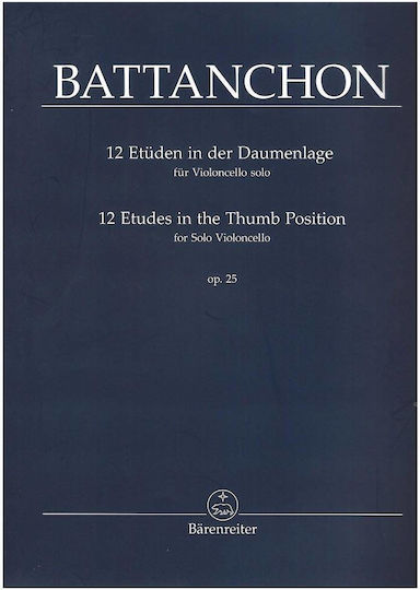 Barenreiter Sheet Music for Cello