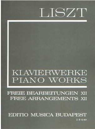 Editio Musica Budapest Liszt Piano Works Free Arrangements Παρτιτούρα για Πιάνο