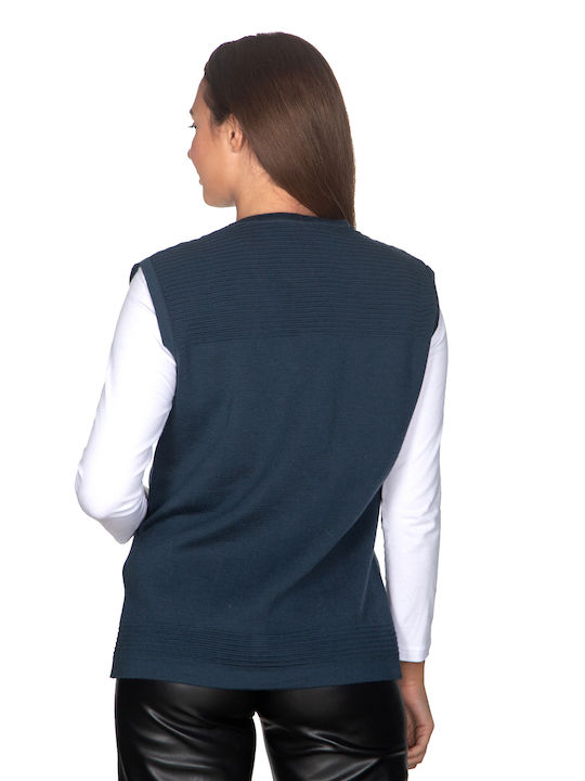Women's Sweater Vest Blue