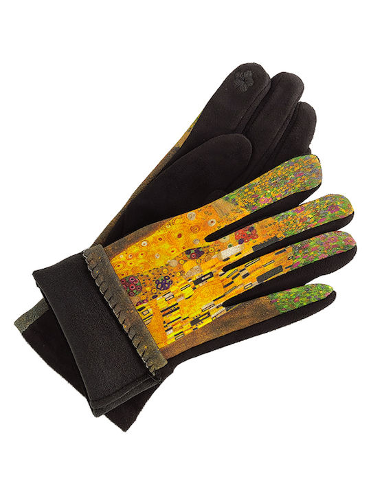 Women's Woolen Touch Gloves Black