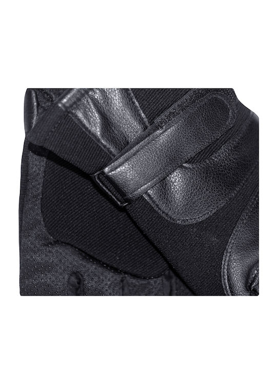 Schwarz Leder Handschuhe