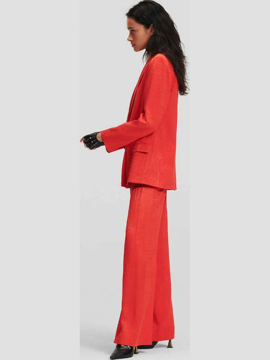 Karl Lagerfeld Women's Blazer Red