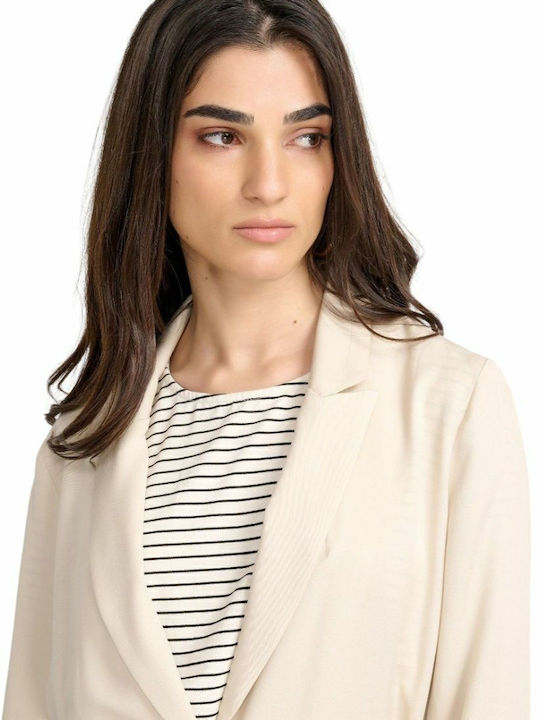 Passager Lang Damen Blazer Beige