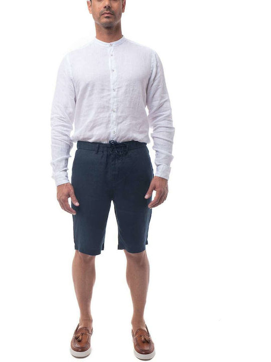 Ανδρική Βερμούδα Chino Navy Μπλε