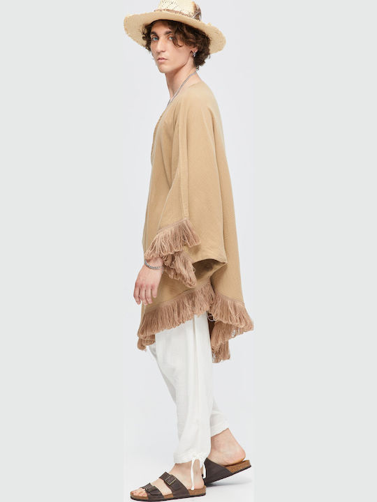Men's Cardigan Beige