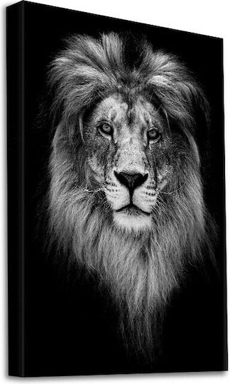 Walls Lion Portrait on Canvas