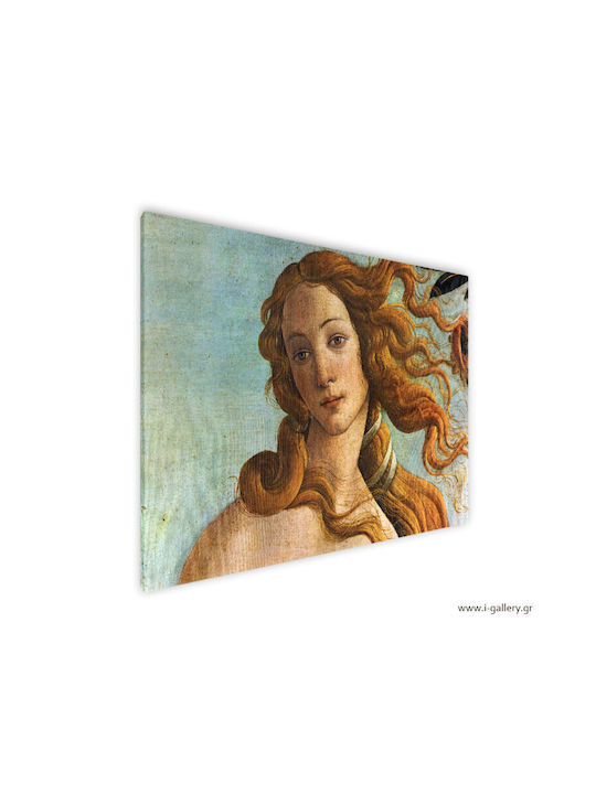 I-gallery The Birth Of Πίνακας Αντίγραφο του Sandro Botticelli σε Καμβά 40x30cm