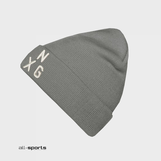 Beanie Unisex Beanie mit Rippstrick in Gray Farbe