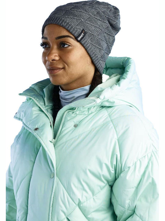 Loch Beanie Unisex Σκούφος Πλεκτός σε Γκρι χρώμα