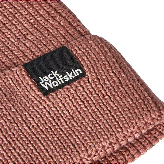 Knitted Beanie Cap Pink