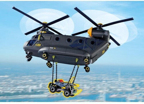 Playmobil City Action Special Forces Helicopter With Two Rotors for 5 Years
