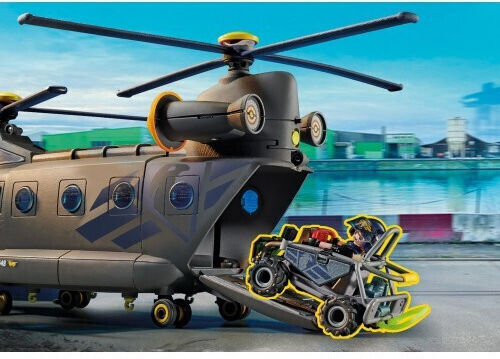 Playmobil City Action Special Forces Helicopter With Two Rotors for 5 Years