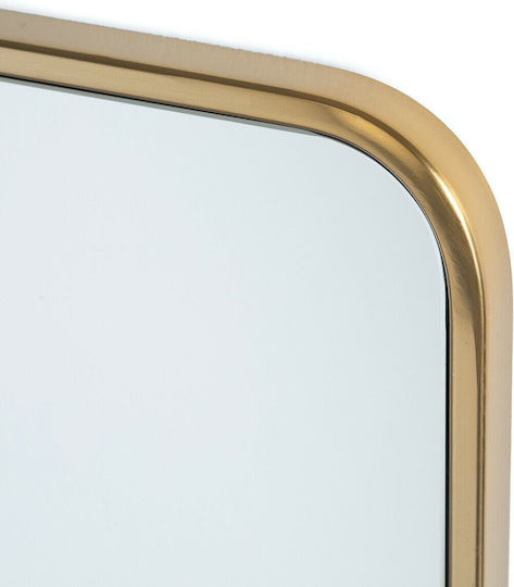 La Redoute Interieurs Wall Mirror with Black Metallic Frame 90x60cm 1pcs
