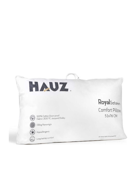 Hauz Μαξιλάρι Ύπνου Βαμβάκι 51x76cm