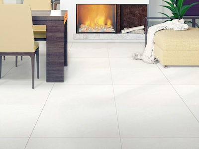 Piccadilly Floor Interior Gloss Granite Tile 120x60cm White