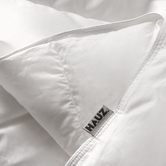 Hauz Пухено Единично с Пълнеж Microfiber 170x230бр Бял