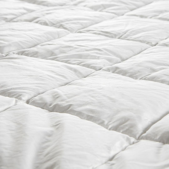 Hauz Πάπλωμα King Size με Γέμιση Microfiber 260x240εκ. Λευκό