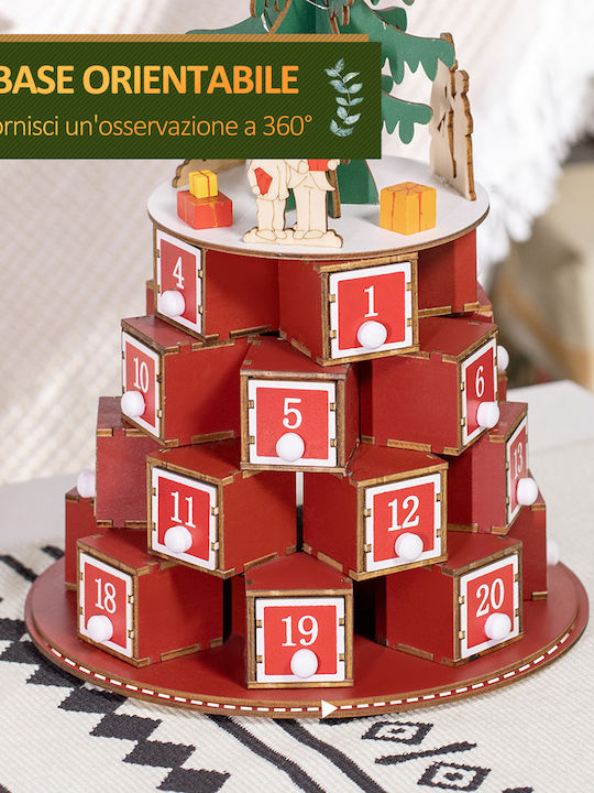 HomCom Advent Calendar DIY Χάρτινο