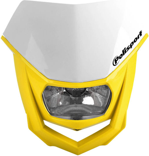 Polisport Mască Ghidon Motocicletă Enduro Galben 1buc
