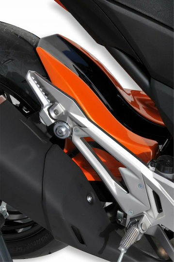 Ermax Motorcycle Wheel Mudguard Black 1pcs