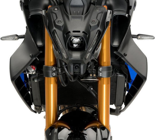 Puig Πλαϊνό Πλαστικό Μοτοσυκλέτας για Yamaha MT-09 Μαύρο